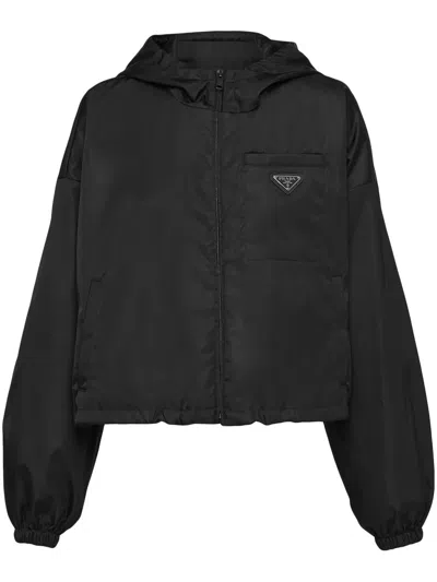 PRADA RE-NYLON CROPPED JACKET