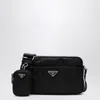 Prada Womens Black Re-nylon Recycled-nylon Shoulder Bag In Black