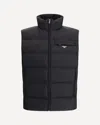 Prada Re-nylon Padded Bodywarmer In Black