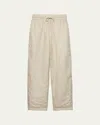 Prada Hose Aus Leichtem Re-nylon In F0061 Crema