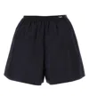 Prada Re-nylon Elasticated-waistband Shorts In Blue