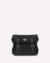 Prada Re-nylon Explore Medium Shoulder Bag In Black