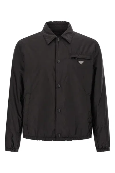 PRADA RE-NYLON FEATHER JACKET