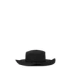 Prada Re-nylon Fedora Hat In Black