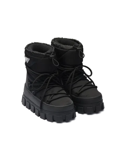 PRADA RE-NYLON GABARDINE APRÈS-SKI BOOTS