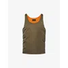 Prada Men Re-nylon Logo Padded Top In Green