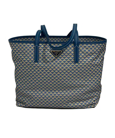 Prada Re-nylon Handbag In Blue