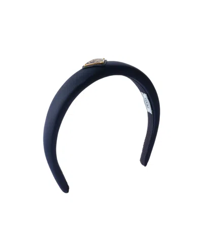 Prada Re-nylon Headband In Black