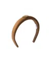 Prada Re-nylon Headband In Brandy