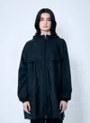 Prada Re-nylon Hooded Jacket In Black