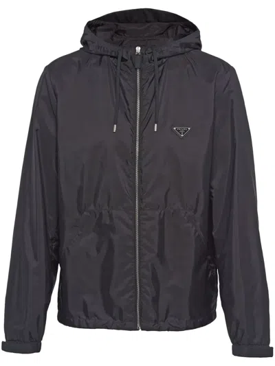 PRADA RE-NYLON HOODED JACKET
