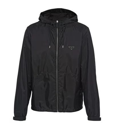 PRADA PRADA RE-NYLON HOODED JACKET
