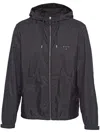 Prada Men Re-nylon Jacket In Black