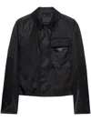 Prada Re-nylon Jacket In Black