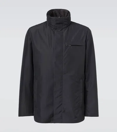 Prada Re-nylon Jacket In Black