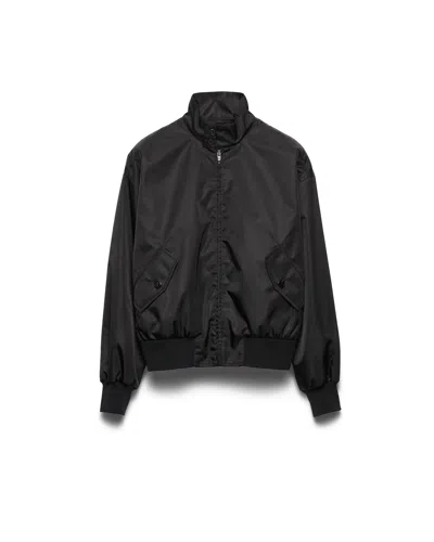 Prada Men's Re-nylon Jacket In Black