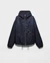 Prada Re-nylon Jacket In Blue