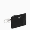 Prada Re-nylon Key Ring With Logo