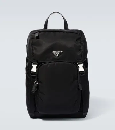 PRADA RE-NYLON LOGO双肩包