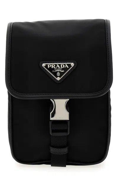 Prada Re-nylon Logo Crossbody Bag