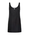 Prada Women Miniabito Re-nylon In Black