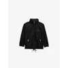 Prada Light Re-nylon Rain Jacket In Black