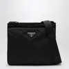 Prada Re-nylon Messenger Bag In Black