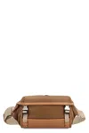 Prada Re-nylon Messenger Bag In Brown