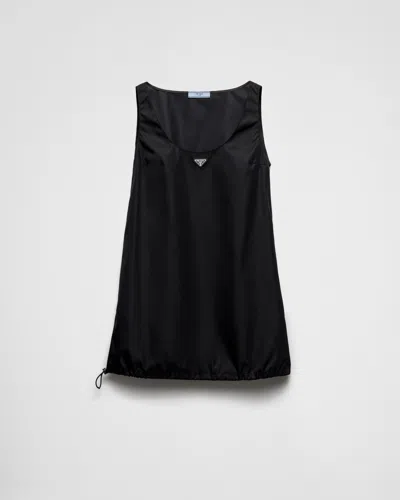 PRADA RE-NYLON MINI-DRESS