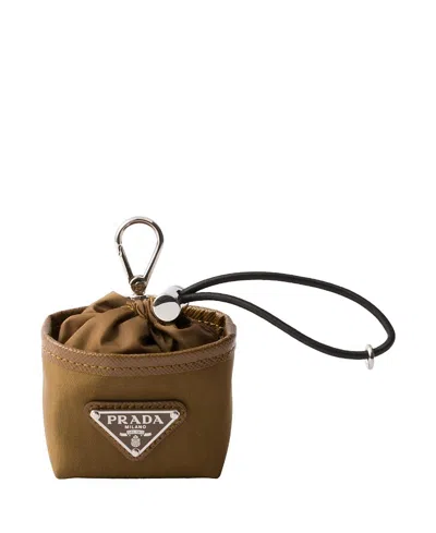 Prada Re-nylon Mini Pouch Bag Charm