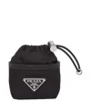 Prada Re-nylon Mini Pouch Bag Charm