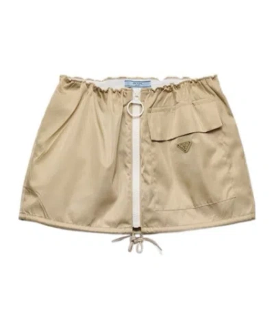 Prada Re-nylon Miniskirt