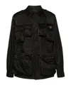 Prada Re-nylon Multi-pocket Jacket In Black