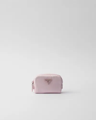 Prada Necessaire Aus Re-nylon In Alabasterrosa