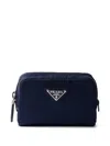 Prada Re-nylon Necessaire In Blue
