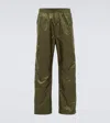 Prada Re-nylon Pants In Militare