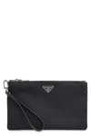 Prada Re-nylon Pouch-bag With Logo