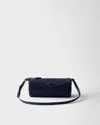 Prada Re-nylon Pouch In Baltic Blue