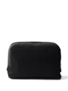Prada Re-nylon Pouch In Black
