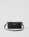 Prada Bowling Shouder Bag In Black