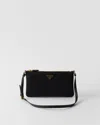Prada Re-nylon Pouch In Black