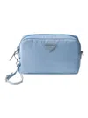 Prada Re-nylon Pouch In Blue
