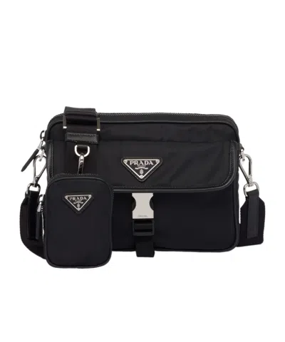 PRADA PRADA ZIPPED POUCH CROSSBODY BAG