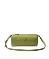 Prada Re-nylon Pouch In Lawn Green