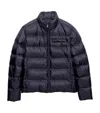 Prada Re-nylon Puffer Jacket In Blue