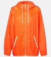 Prada Raincoat In Lightweight Re-nylon In Orange