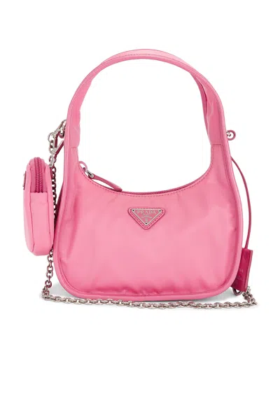 Pre-owned Prada Re-nylon Re-edition 1995 Shoulder Bag In Pink