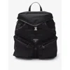 PRADA RE-NYLON RECYCLED-NYLON AND LEATHER BACKPACK