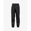 Prada Mens Black Re-nylon Regular-fit Straight-leg Recycled-polyamide Trousers In Black