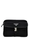 Prada Re-nylon Saffiano Crossbody Bag Crossbody Bags Black